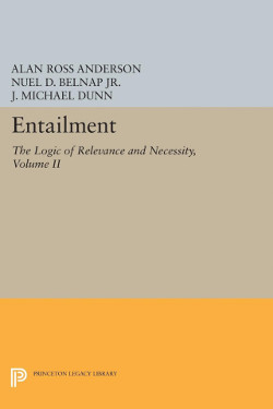 Entailment: The Logic of Relevance and Necessity
